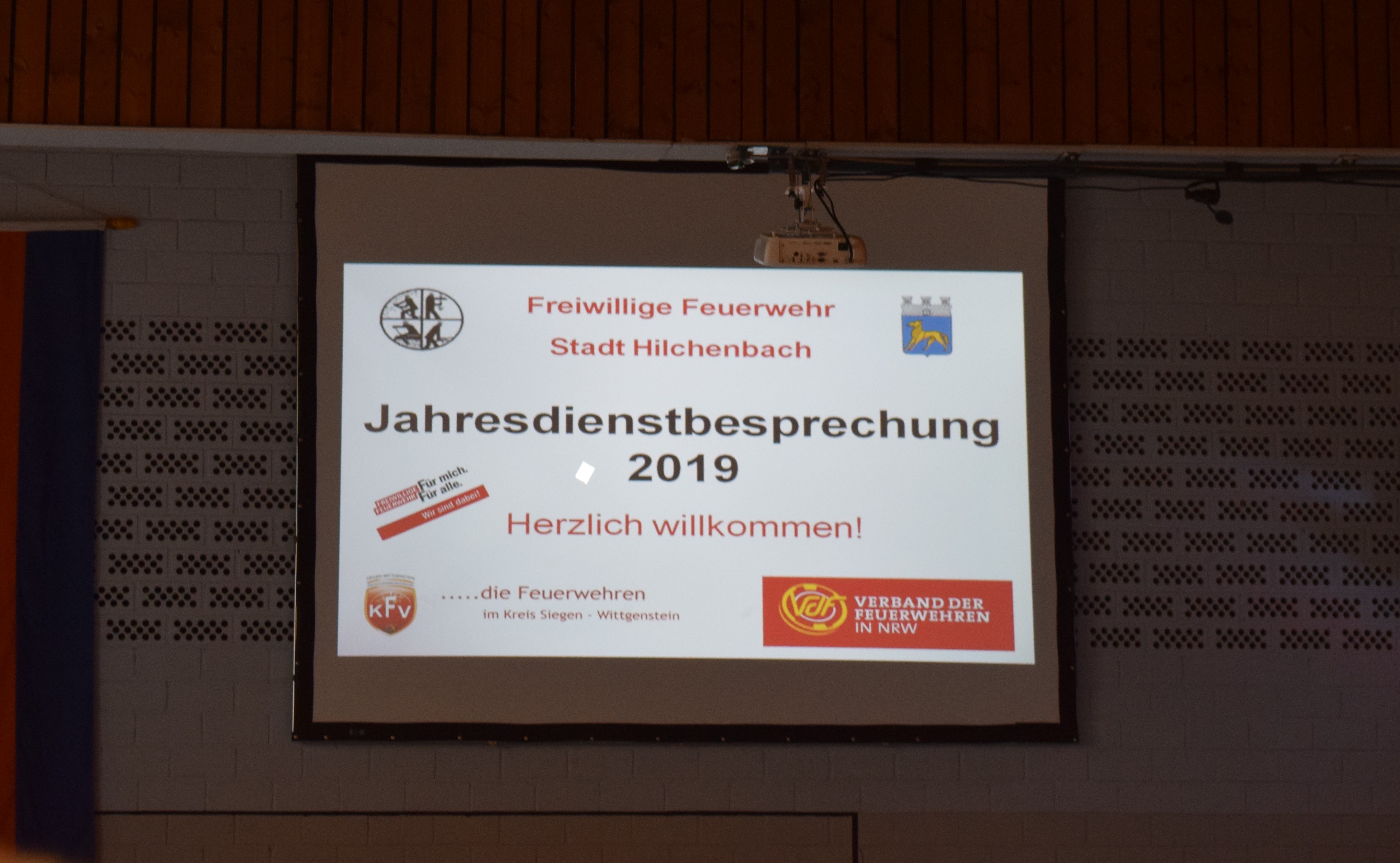 Jahresdienstbesprechung der Stadtfeuerwehr